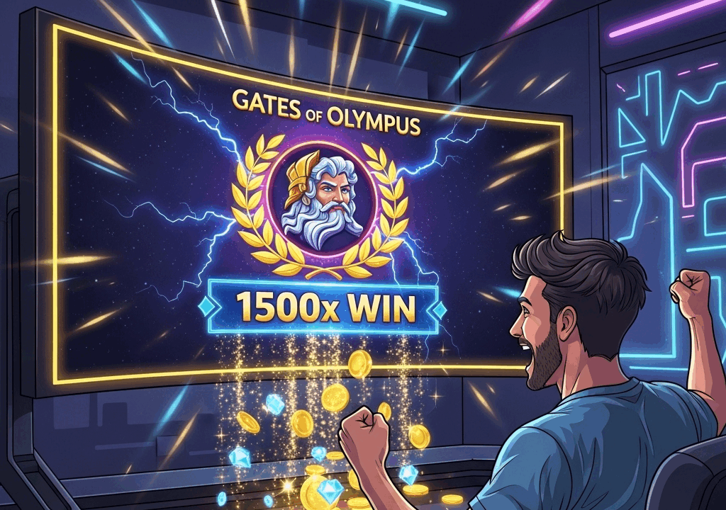 Cerita Nyata: Pemain Dapat Maxwin 1500x di Gates of Olympus